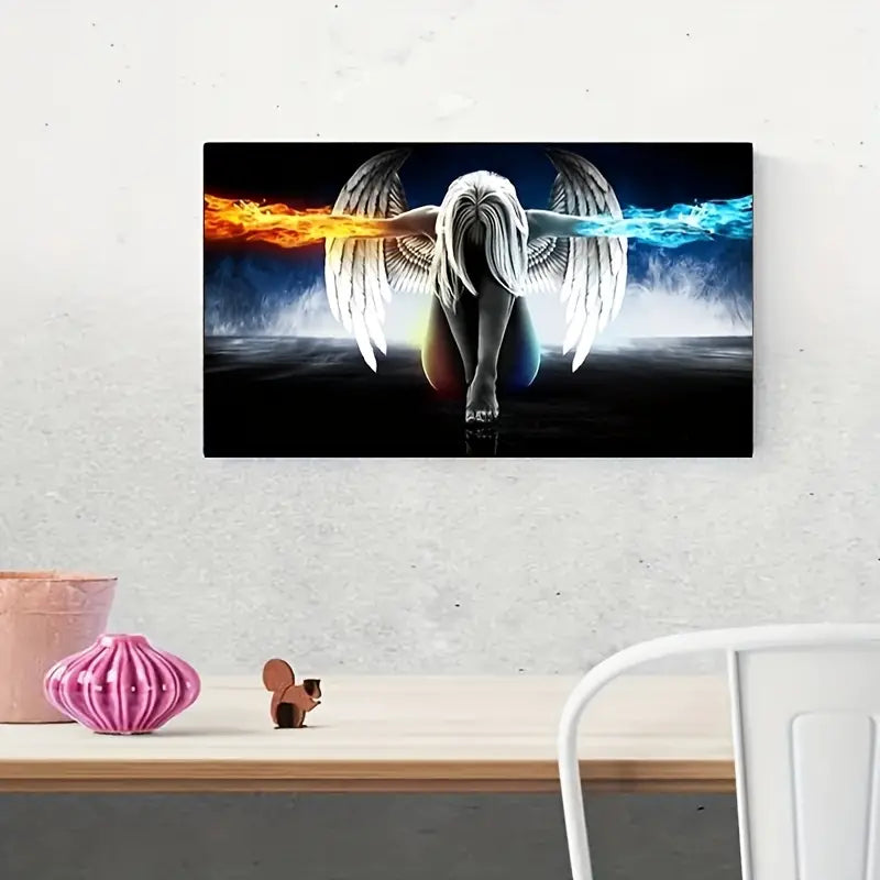 FIRE ANGEL CANVAS Wall art