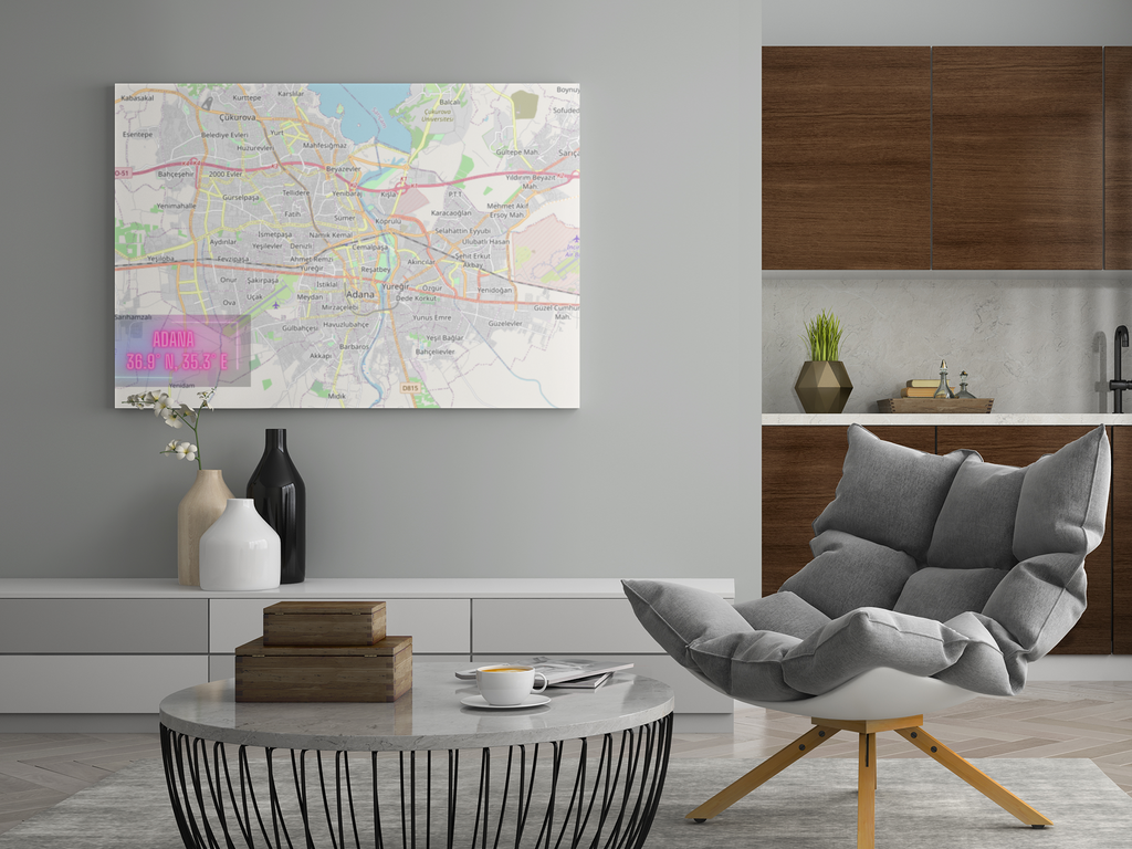 city map CANVAS ADANA